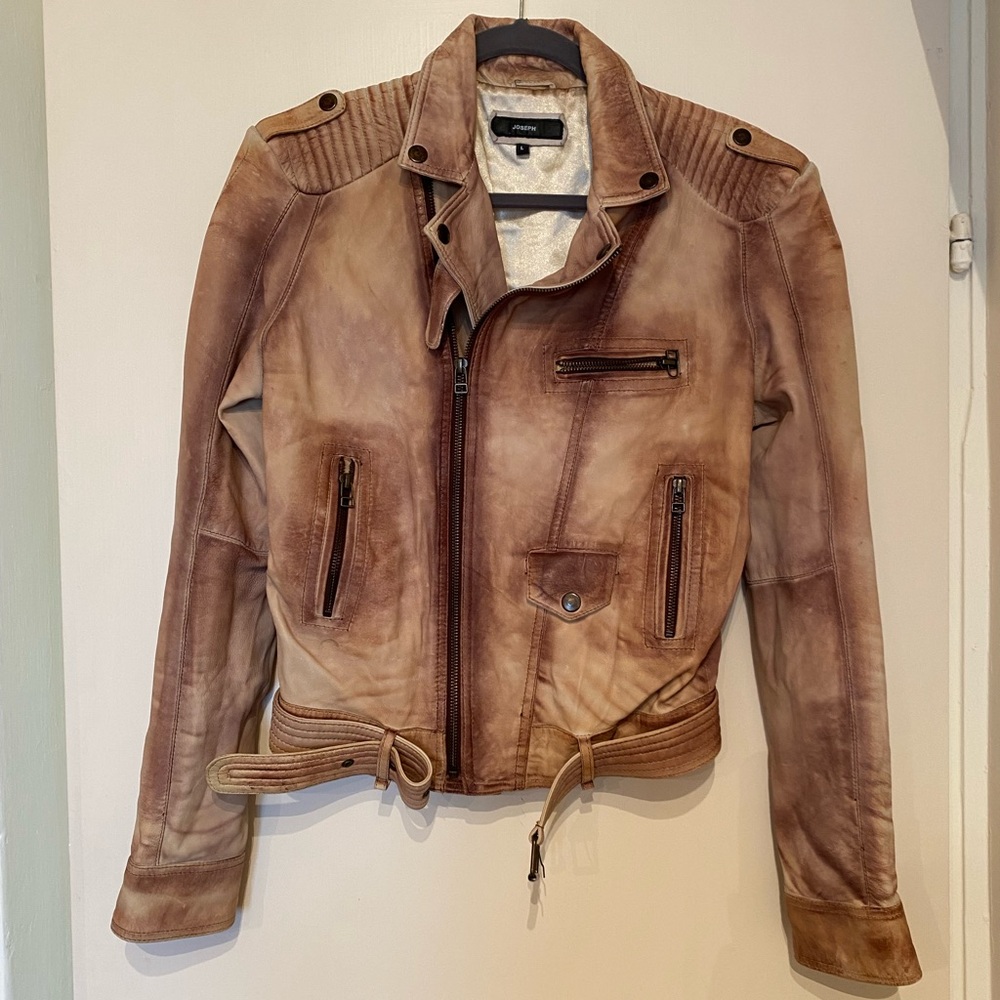 Leather Moto Jacket